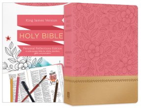 Cover art for Personal Reflections KJV Bible [Rosegold Bloom]
