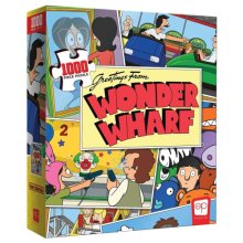 Cover art for Bob's Burgers Greetings from Wonder Wharf 1000 Piece Jigsaw Puzzle | Officially Licensed & Collectible Bobs Burgers TV Show Merchandise | Original Artwork Featuring Bob, Linda, Tina, Louise, Gene