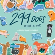 Cover art for Laurence King 299 Dogs (and a cat) 300 Piece Cluster Puzzle
