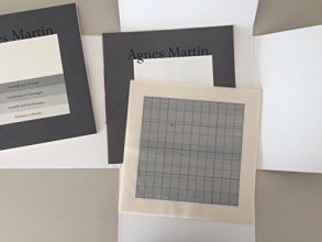 Cover art for Agnes Martin. Paintings and Drawings. Peintures et Dessins. Schilderijen en Tekeningen. Gemalde und Zeichnungen. 1974-1990