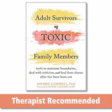 Cover art for Adult Survivors of Toxic Family Members: Tools to Maintain Boundaries, Deal with Criticism, and Heal from Shame After Ties Have Been Cut