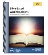 Cover art for Bible-Based Writing Lessons [Student Book only]