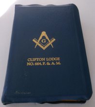 Cover art for KJV Holy Bible Masonic Edition (and King Solomon's Temple in Masonry)