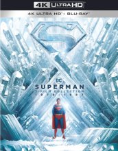 Cover art for Superman 5-Film Col: I, II, II Donner Cut, III, IV (4K Ultra HD + Blu-ray + Digital) [4K UHD]
