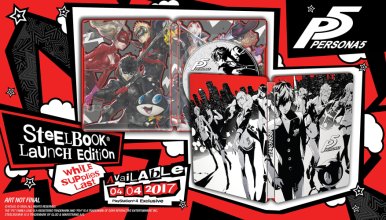 Cover art for Persona 5 - SteelBook Edition - PlayStation 4