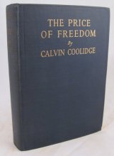 Cover art for The price of freedom;: Speeches and addresses,