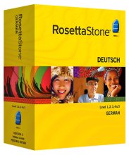 Cover art for Rosetta Stone V3: German Level 1-5 Set with Audio Companion [OLD VERSION]