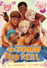 Cover art for Disney and Pixar's Turning Red: 4*Town 4*Real: The Manga (Disney Pixar Turning Red: 4*Town 4*Real)