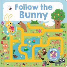 Cover art for Maze Book: Follow the Bunny (Finger Mazes)
