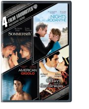 Cover art for 4 Film Favorites: Richard Gere (Sommersby, Nights in Rodanthe, American Gigolo, An Officer and a Gentleman)