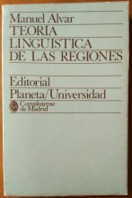 Cover art for Teoriá lingüística de las regiones (Colecciones universitarias Planeta) (Spanish Edition)