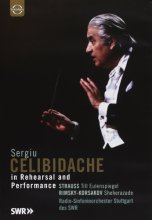 Cover art for Sergiu Celibidache in Rehearsal & Performance [DVD Video]