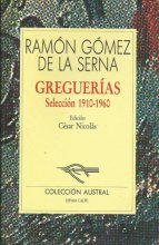 Cover art for Greguerías. Selección, 1910-1960