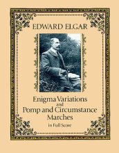Cover art for Enigma Variations and Pomp and Circumstance Marches in Full Score (Dover Orchestral Music Scores)