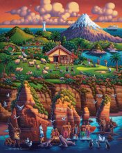 Cover art for Dowdle Puzzle New Zealand North 500 Piece