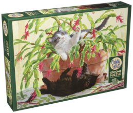 Cover art for Cobblehill 80031 1000 pc Cactus Kitties Puzzle, Various
