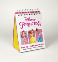 Cover art for Disney Princess Fun to Learn Flip Book: ABCs, Numbers, Colors, and Shapes