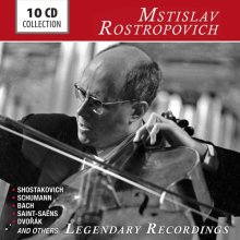 Cover art for Mstislav Rostropovich: Legendary Recordings