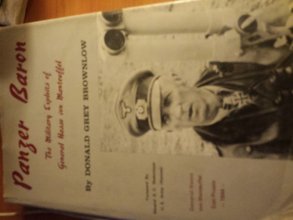 Cover art for Panzer Baron: The Military Exploits of General Hasso Von Manteuffel