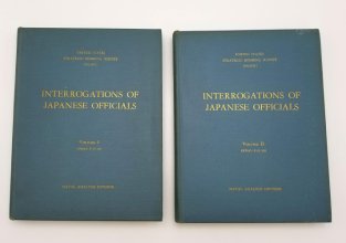 Cover art for United States Strategic Bombing Survey (Pacific): Interrogations of Japanese Officials (2-volume set)
