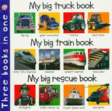 Cover art for 3 in 1: My Big Truck, Train, Rescue