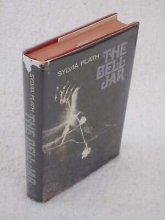 Cover art for Sylvia Plath THE BELL JAR Harper & Row Early Book Club Edition 1971