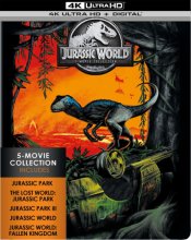 Cover art for Jurassic World 5-Movie Collection [Blu-ray]