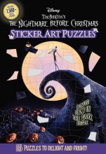 Cover art for Disney Tim Burton's The Nightmare Before Christmas Sticker Art Puzzles