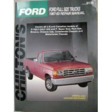 Cover art for Chilton's Ford Full Size Trucks 1987-93 Repair Manual (Chilton's Total Car Care)