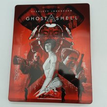 Cover art for Ghost in the Shell 2017 SteelBook (Blu-Ray+DVD+Digital HD)