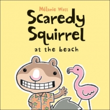 Cover art for Scaredy Squirrel at the Beach