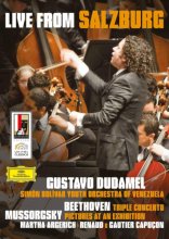 Cover art for Gustavo Dudamel: Live from Salzburg - Beethoven/Mussorgsky