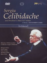 Cover art for Sergiu Celibidache and Bruckner's Mass in F minor