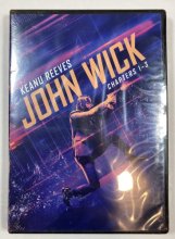 Cover art for John Wick Movie Chapter 1 2 3 DVD 1-3 ***NEW SEALED