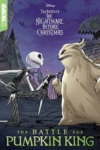 Cover art for Tim Burton's the Nightmare Before Christmas - the Battle for Pumpkin King (Disney Manga)