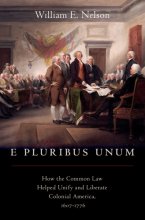 Cover art for E Pluribus Unum: How the Common Law Helped Unify and Liberate Colonial America, 1607-1776