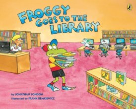 Cover art for Froggy Goes to the Library