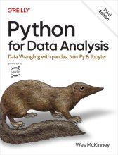 Cover art for Python for Data Analysis: Data Wrangling with pandas, NumPy, and Jupyter