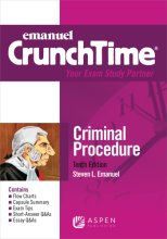 Cover art for Emanuel CrunchTime for Criminal Procedure (Emanuel CrunchTime Series)