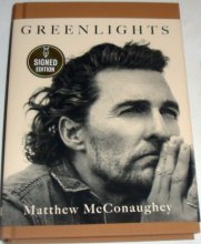 Cover art for "Green light" SIGNED EDITION Matthew McConaughey first edition