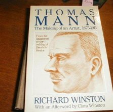 Cover art for Thomas Mann: The Making of an Artist, 1875-1911