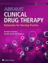 Cover art for Abrams' Clinical Drug Therapy: Rationales for Nursing Practice