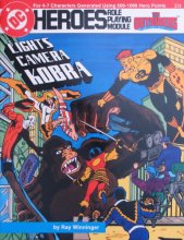 Cover art for Lights Camera Kobra (DC Heroes RPG)