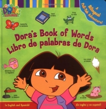 Cover art for Dora's Book of Words / Libro de Palabras de Dora : A Bilingual Pull-Tab Adventure!