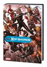 Cover art for X OF SWORDS HC BROOKS DM VAR