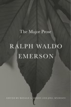 Cover art for Ralph Waldo Emerson: The Major Prose