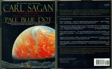 Cover art for Pale Blue Dot: A Vision of the Human Future in Space