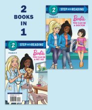 Cover art for You Can Be a Doctor/You Can Be a Pet Vet (Barbie) (Step into Reading)