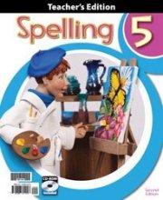 Cover art for Spelling 5 Te Bk and CD 2nd Ed