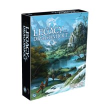 Cover art for Legacy of Dragonholt Roleplaying Game | Narrative Adventure Game | Cooperative Fantasy Game for Adults and Teens | Ages 14+ | 1-6 Players | Average Playtime 90 Minutes | Made by Fantasy Flight Games